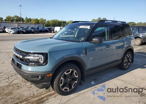 2021 Ford Bronco Sport Outer Banks из США, поврежденный, VIN 3FMCR9C6XMRA36075